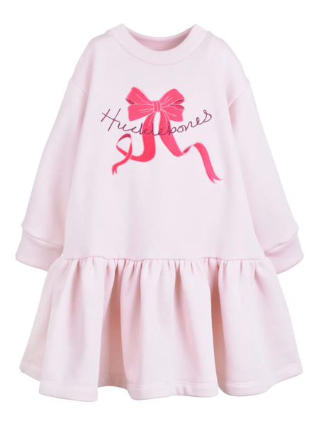  Hucklebones London Ruffled-hem Sweatshirt Dress - Pink 