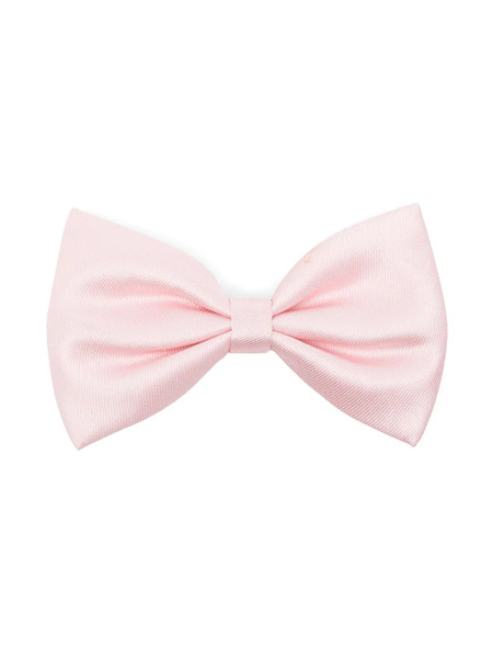  Hucklebones London Satin Bow Hair Clip - Pink 