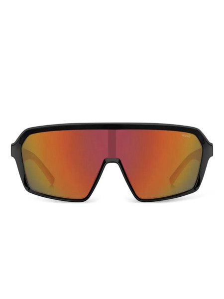  Hugo Boss Br Shield-frame Sunglasses - Black 