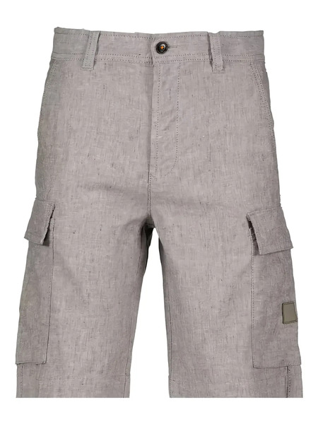  Hugo Boss Br Sisla Cargo Shorts - Grey 