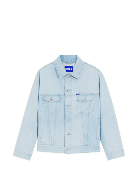  Hugo Buttoned-pockets Denim Jacket - Blue 
