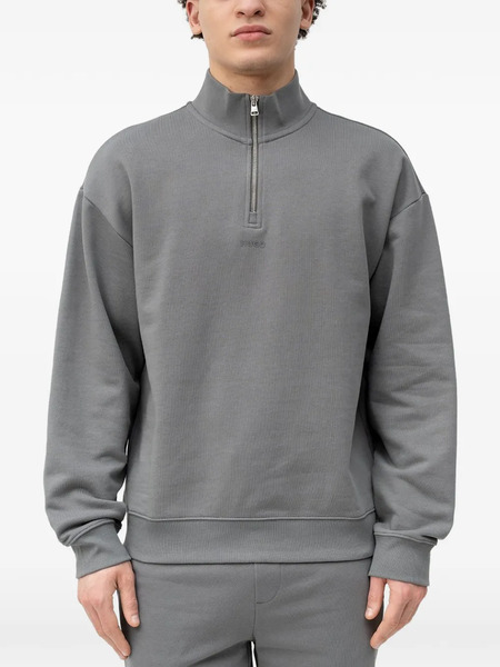  Hugo Durty Half-zip Sweatshirt - Grey 