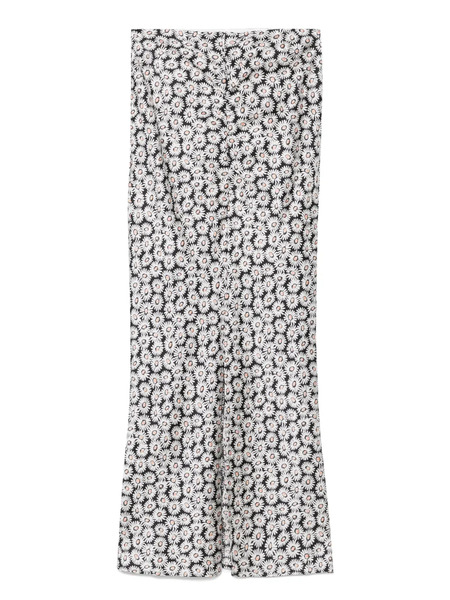  Hugo Floral-print Maxi Skirt - Black 