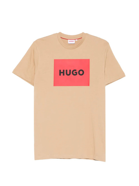  Hugo Kids Box Logo T-shirt - Neutrals 