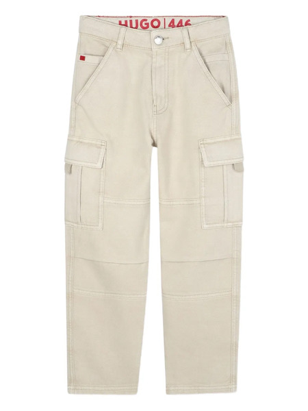  Hugo Kids Cargo Trousers - Neutrals 