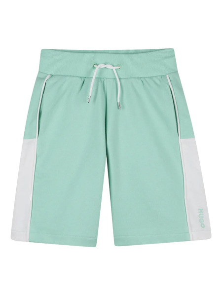  Hugo Kids Drawstring Shorts - Green 