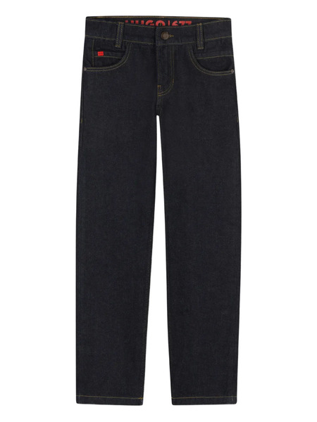  Hugo Kids Five-pocket Jeans - Blue 