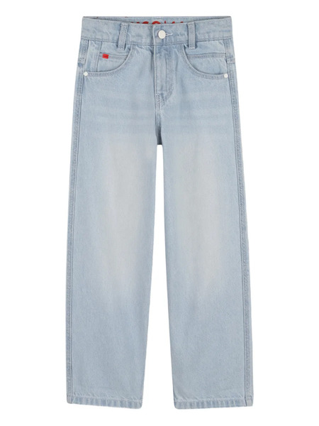  Hugo Kids Five-pocket Trousers - Blue 