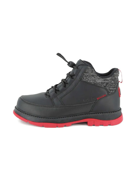  Hugo Kids Leather Boots - Black 