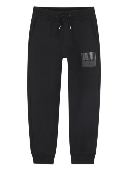  Hugo Kids Logo-print Sweatpants - Black 