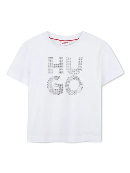  Hugo Kids Logo-print T-shirt - White 