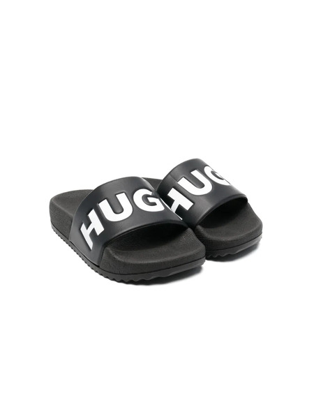  Hugo Kids Logo Slides - Black 