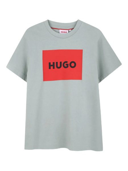  Hugo Kids Logo T-shirt - Blue 