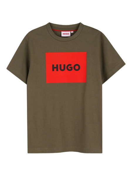  Hugo Kids Logo T-shirt - Green 