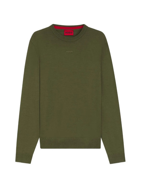  Hugo Logo-detail Sweatshirt - Green 