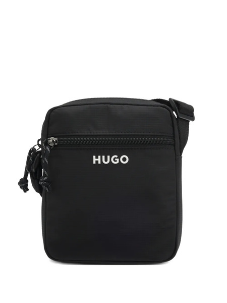  Hugo Logo Messenger Bag - Black 