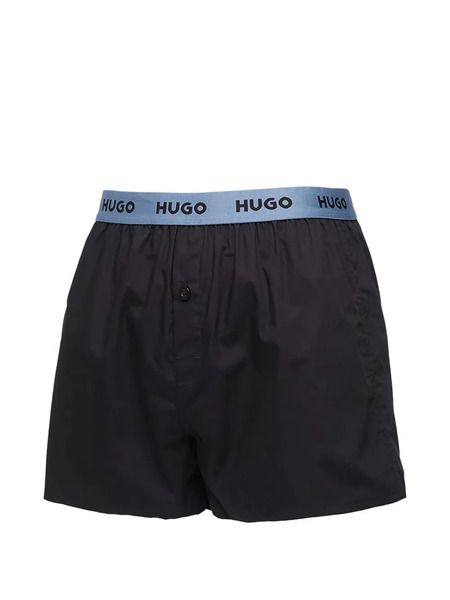  Hugo Logo Patterned Boxer 3-pack - Blue 