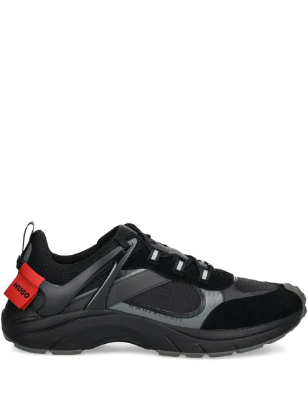  Hugo Mesh-panelled Sneakers - Black 