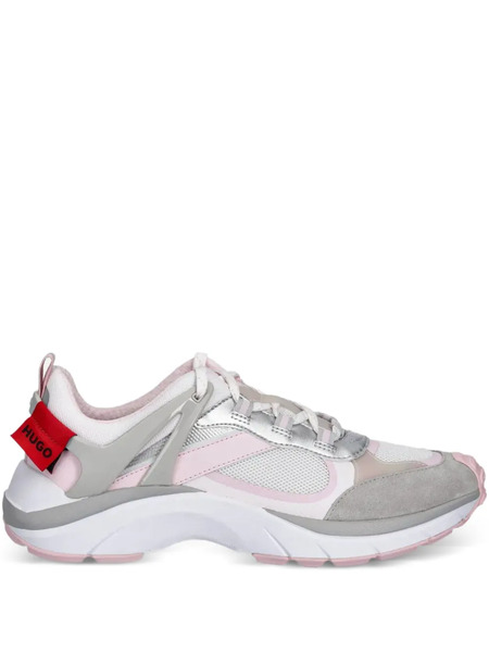 Hugo Panelled Sneakers - Grey 