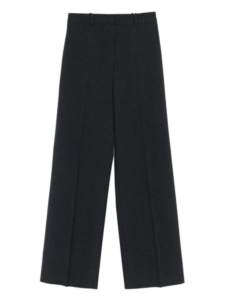  Hugo Pinstripe Straight-leg Trousers - Black 