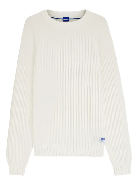  Hugo Rib-knit Sweater - White 