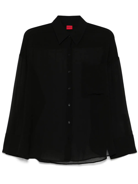  Hugo Sheer Shirt - Black 