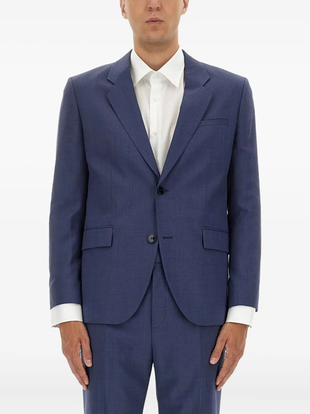  Hugo Single-breasted Blazer - Blue 