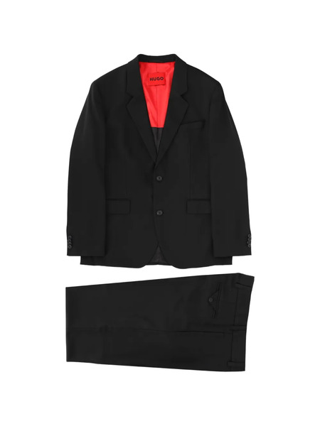  Hugo Single-breasted Extra-slim-fit Suit Suit - Black 