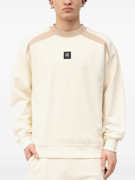  Hugo X Rb Davalio Panelled Sweatshirt - Neutrals 