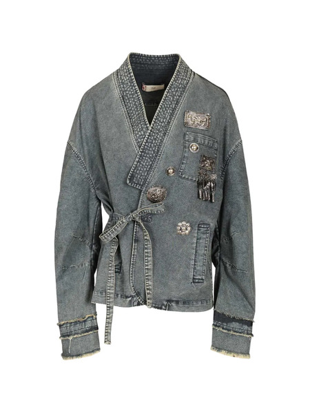  Hui Hui Nerio Denim Jacket - Blue 