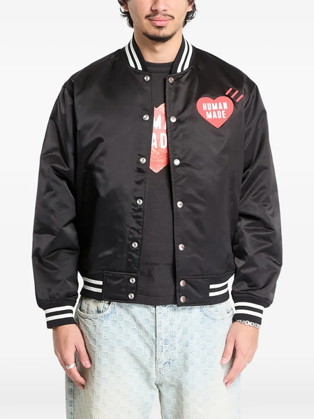  Human Made Heart-detail Jacket - Black 