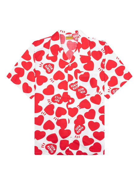  Human Made Heart-print Shirt - White 