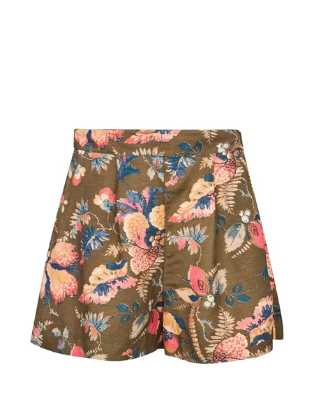  Hunter Bell Floral Ashton Short - Green 