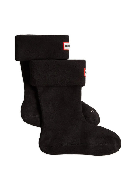  Hunter Kids Logo-patch Socks - Black 