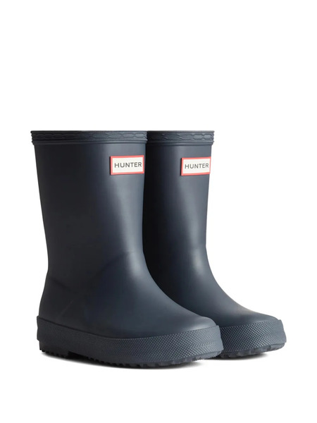  Hunter Kids Textured Boots - Blue 