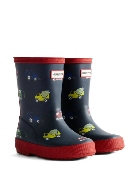 Hunter Kids Wellington Boots - Blue 