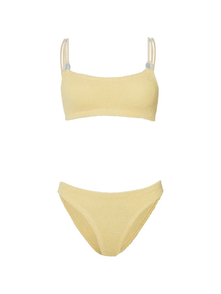  Hunza G Cassie Beaded Bikini - Yellow 