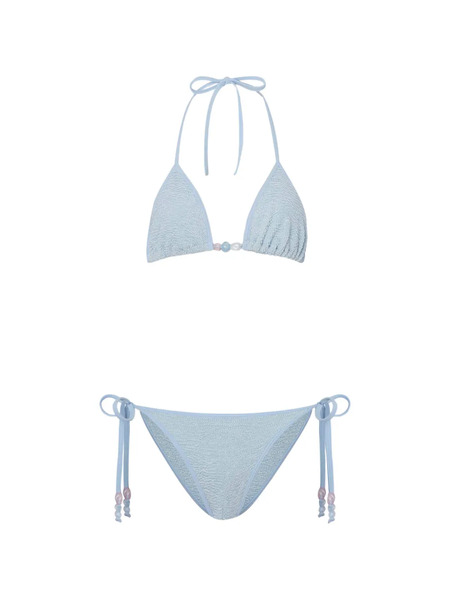  Hunza G Gina Beaded Bikini - Blue 