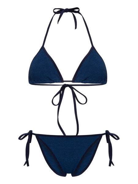  Hunza G Gina Shirred Bikini - Blue 