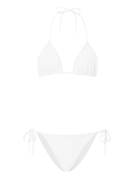  Hunza G Gina Swarovski® Bikini - White 