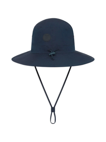  Hunza G Kids Drawstring Hat - Blue 