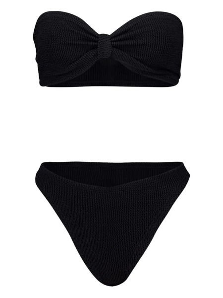  Hunza G Knotted-detail Bikini - Black 