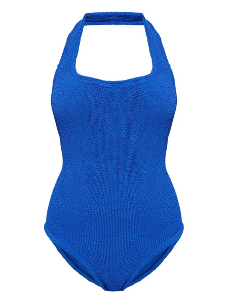  Hunza G Sandy Crinkle Swimsuit - Blue 