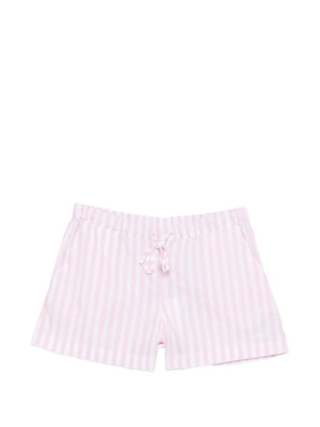  Hunza G Striped Drawstring Shorts - Pink 
