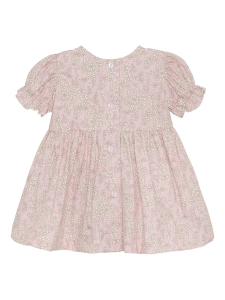  Huttelihut Floral Ruffled Dress - Pink 