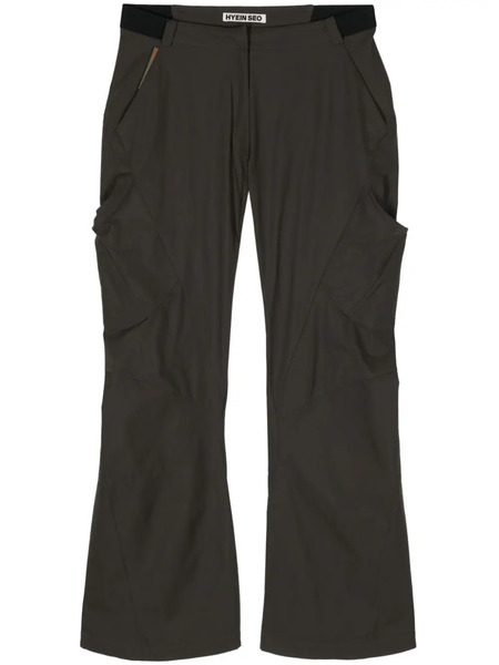  Hyein Seo Belted Bootcut Trousers - Grey 