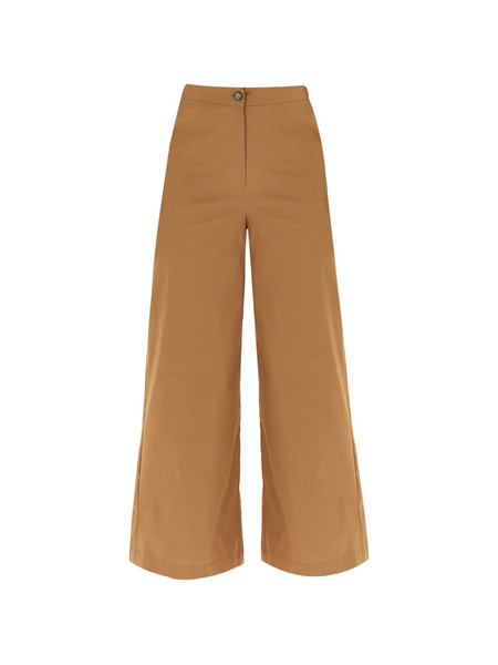 I Blues Button Palazzo Trousers - Neutrals 
