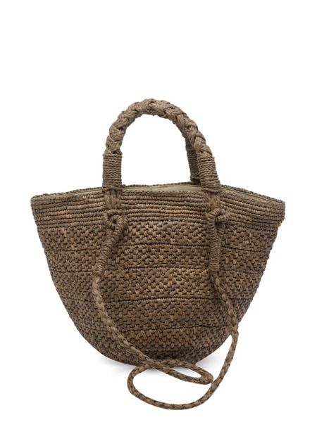  Ibeliv Arona Raffia Tote Bag - Brown 