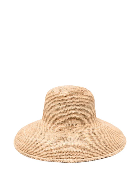  Ibeliv Woven Fedora Hat - Neutrals 