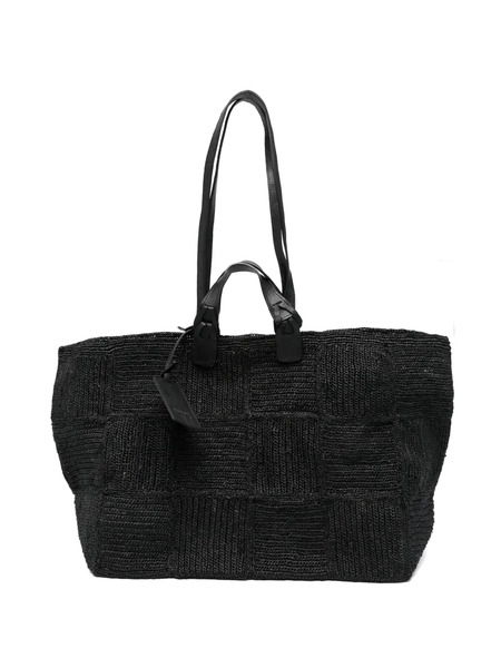  Ibeliv Woven Tote Bag - Black 